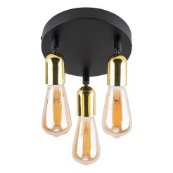 TOP GOLD LAMPA SUFITOWA 3 PŁ E_27 KOŁO 5679