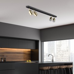 TOP BLACK GOLD LAMPA SUFITOWA 4 5619