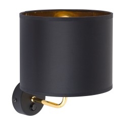 VEGA BLACK/GOLD KINKIET 1 4663