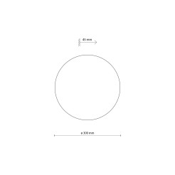 LUNA BEIGE 300 KINKIET 3 5911