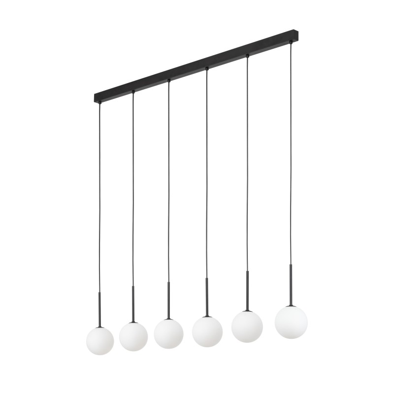 MARTIN BLACK WHITE LAMPA WISZĄCA 6 4504