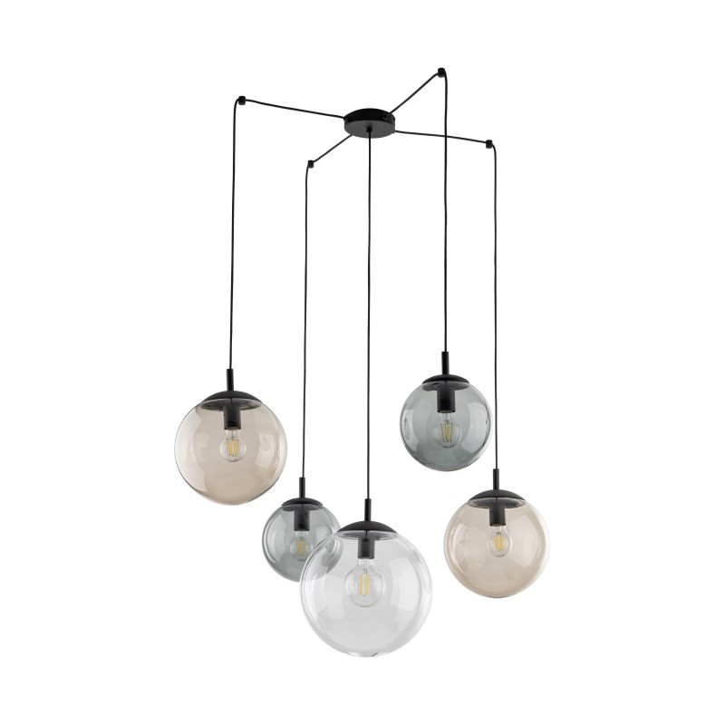 ESME MIX LAMPA WISZĄCA 5 PAJĄK 4796