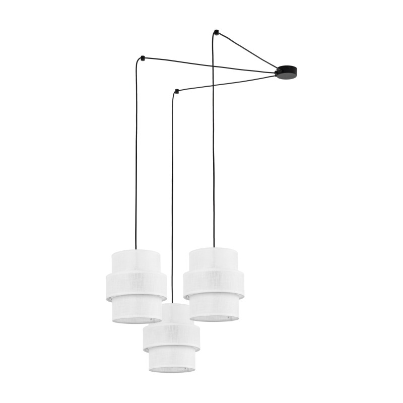 CALISTO WHITE LAMPA WISZACA 3  5975