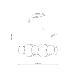 PULSE LAMPA WISZĄCA 5 4815