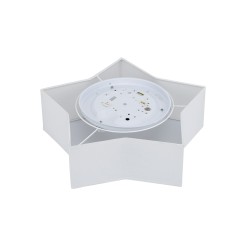 STAR WHITE LAMPA SUFITOWA 2 4514