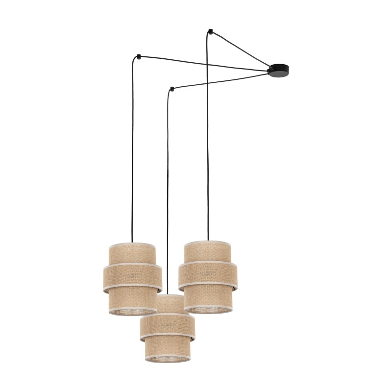 CALISTO JUTA LAMPA WISZĄCA 3  5403