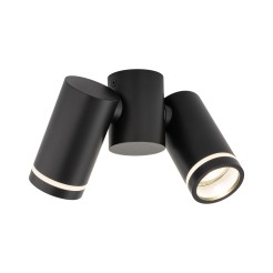 JET SET BLACK 2xGU10 4539