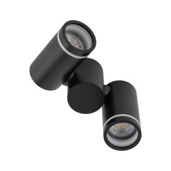 JET SET BLACK 2xGU10 4539