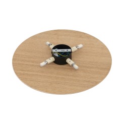 LUNA WOOD DĄB 400 KINKIET 4 5449