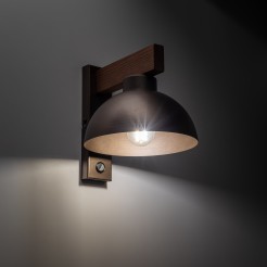 OSLO BROWN KINKIET 1 6279