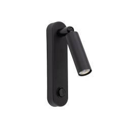 ENZO LONG BLACK KINKIET 1 6621