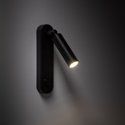 ENZO LONG BLACK KINKIET 1 6621