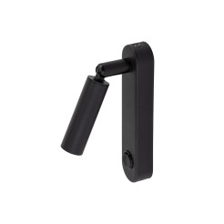 ENZO LONG BLACK KINKIET 1 6621