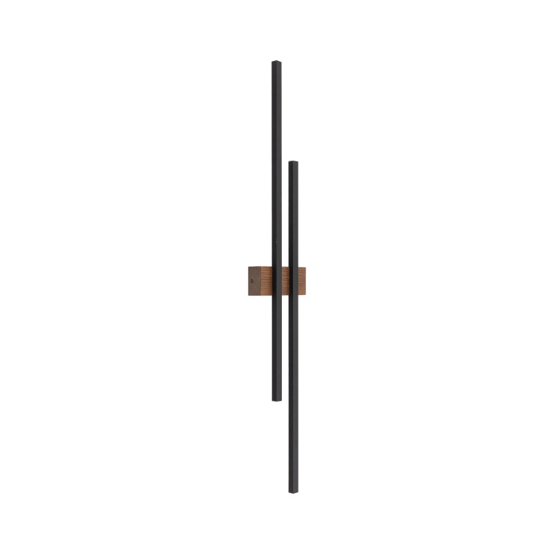 FLASH WOOD ORZECH KINKIET 2 LED 6628