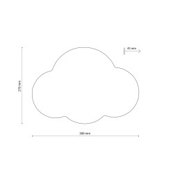 CLOUD BEIGE KINKIET 2 X G9 5886
