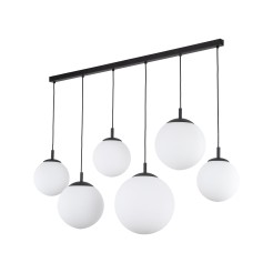 ESME WHITE LAMPA WISZĄCA 6 PŁ  LISTWA 4792