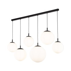 ESME WHITE LAMPA WISZĄCA 6 PŁ  LISTWA 4792