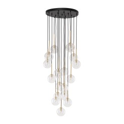 NILOS BLACK / GOLD LAMPA WISZACA 17 5945