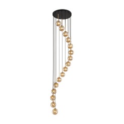 AURORA GOLD LAMPA WISZĄCA 16 6023