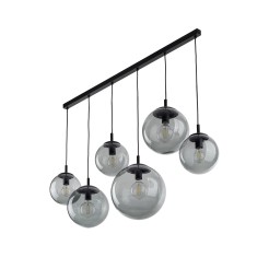 ESME GRAPHITE LAMPA WISZĄCA 6  LISTWA 5383