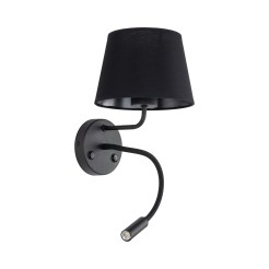 MAJA BLACK KINKIET 2 E27 + G9 10081