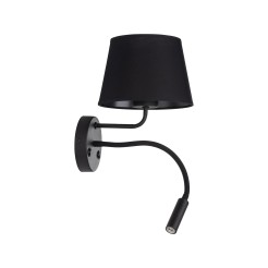 MAJA BLACK KINKIET 2 E27 + G9 10081
