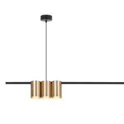 Lampa wisząca (listwa) GENESIS BLACK GOLD 5xGU10 ML0369