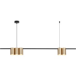 Lampa wisząca (listwa) GENESIS BLACK GOLD 5xGU10 ML0369