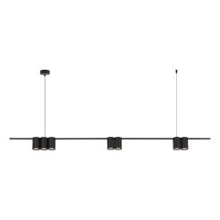 Lampa wisząca (listwa) GENESIS BLACK 7xGU10 ML0370