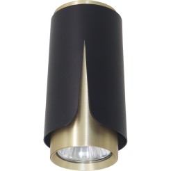 FLOWER BLACK GOLD DOWNLIGHT 1xGU10 ML0262