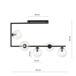 SOMA 5 BL TRANSPARENT 1289/5