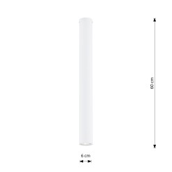 TECNO 1XL WHITE oprawa oświetleniowa 1317/1XL