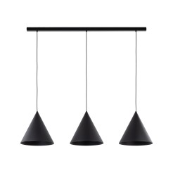 CONO BLACK LAMPA WISZĄCA L 3 LISTWA 10060