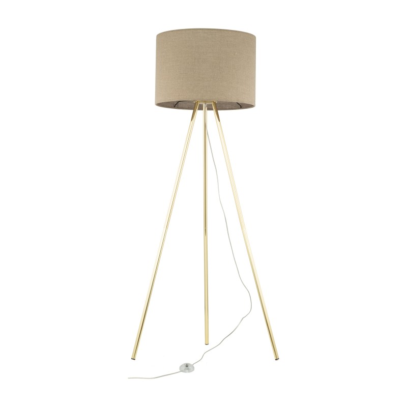 UMBERTO LINEN GOLD LAMPA PODŁOGOWA 1 16036