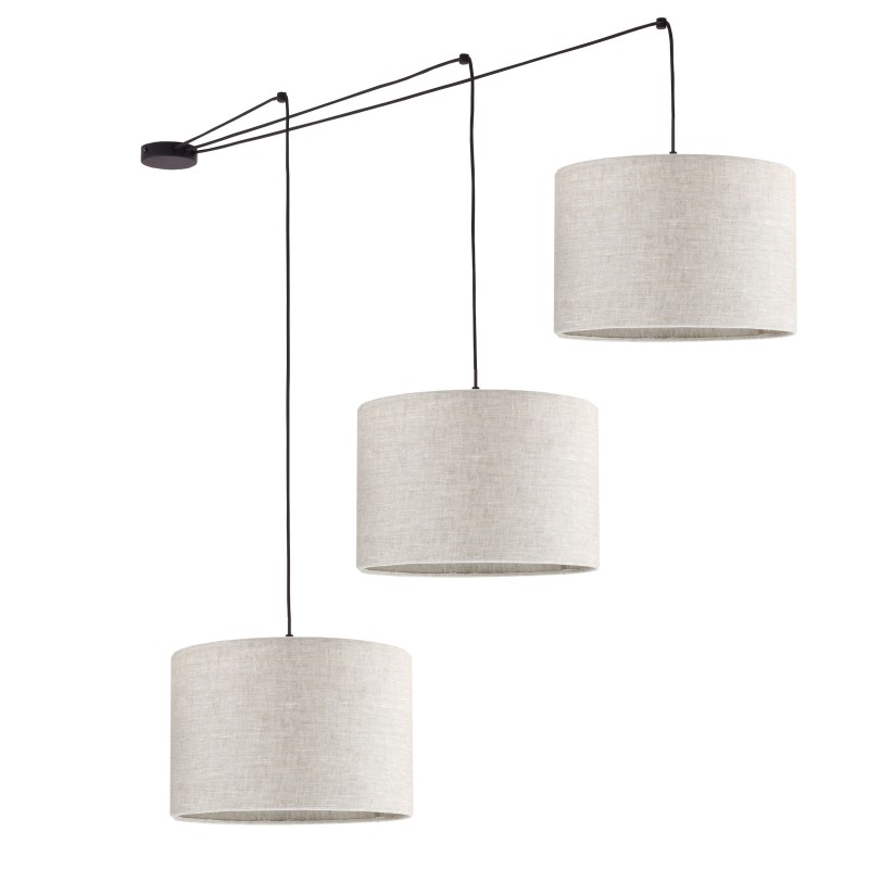 LINEN LAMPA WISZĄCA 3 10185