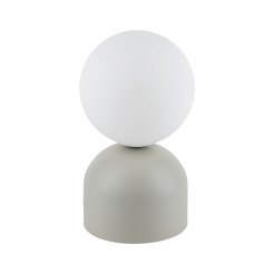 MIKI BEIGE LAMPKA NOCNA 1 16038