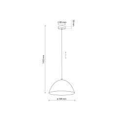 FARO BROWN LAMPA WISZĄCA 1 340 4332