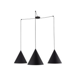 CONO BLACK LAMPA WISZĄCA 3 L 6629
