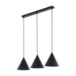 CONO BLACK LAMPA WISZĄCA S 3 LISTWA 10068