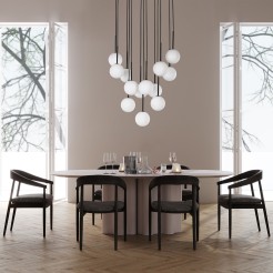 MARTIN BLACK WHITE LAMPA WISZACA 13 10079