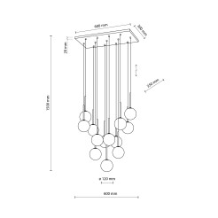 MARTIN WHITE LAMPA WISZACA 13 10079