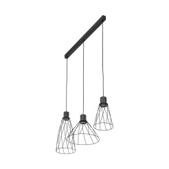 MODESTO BLACK LAMPA WISZACA 3 10149