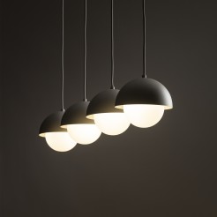 BONO BEIGE LAMPA WISZĄCA 4 LISTWA 10213