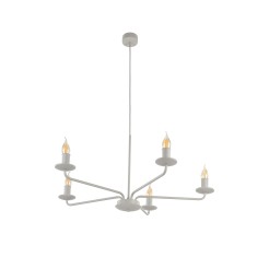 LIMAL BEIGE LAMPA WISZACA 5 10253