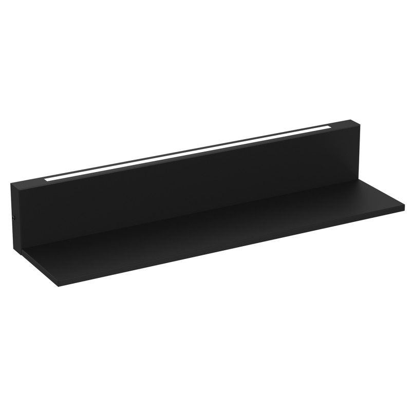 wall mounted shelf with 2 x LED decoration light 0296