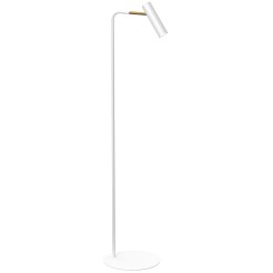 Lampa podł.  white/gold 1xGU10 0344