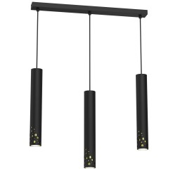 żyrandol  line bar 600 mm black/gold 3xGU10 4171