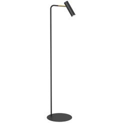 Lampa podł.  black/gold 1xGU10 4327