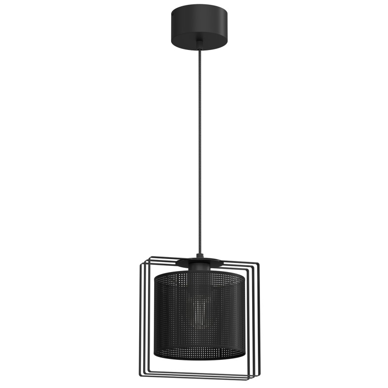 żyrandol  black/loft shade black 1xE27 4456