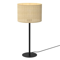 lampka gab.  H 58 black, cylinder shade dia 250, h 170 5218